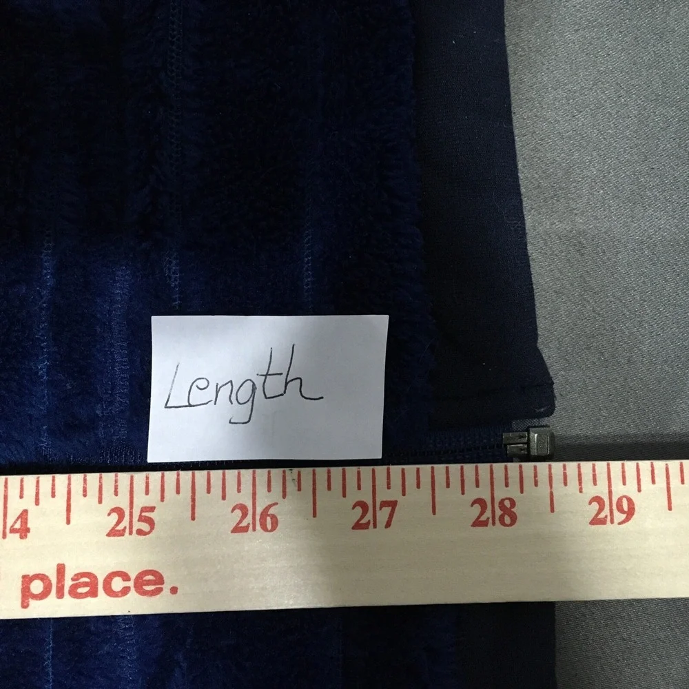 The North Face POLARTEC Men's Navy Blue Fleece Zip Up Jacket SIZE‎ Medium MEXICO